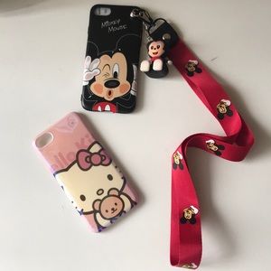 💁🏽‍♀️ Hello kitty Mickey Mouse iPhone 7 cases
